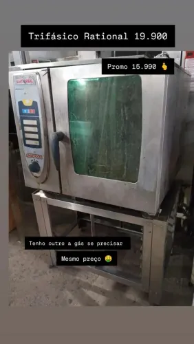 Forno rational usado - Blumenau SC