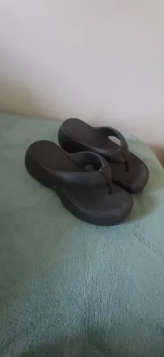Melissa plataforma preta