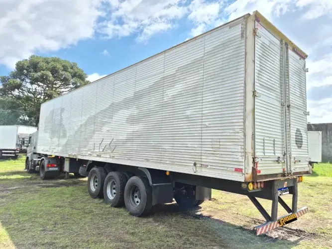 carreta iderol baú furgão 26 paletes ano 1995 com 12 pneus