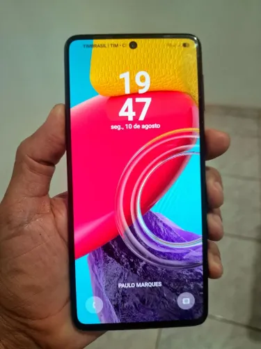 Samsung M53 NFC CHIP 5G 128g 8+8RAM tela LED original