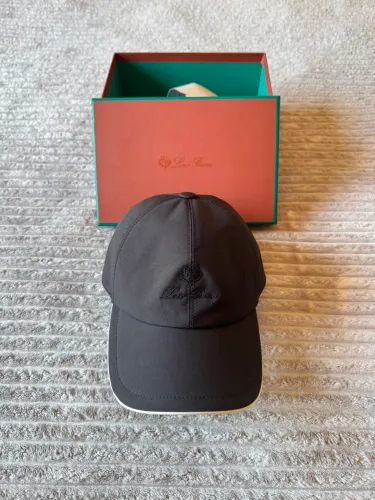 Boné loro piana baseball cap preto