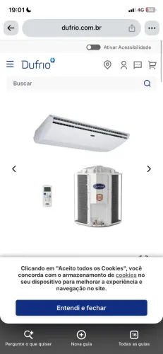 Ar condicionado Split 64.000 btus