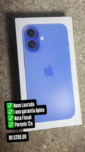 iPhone 16 Lacrado 128gb
