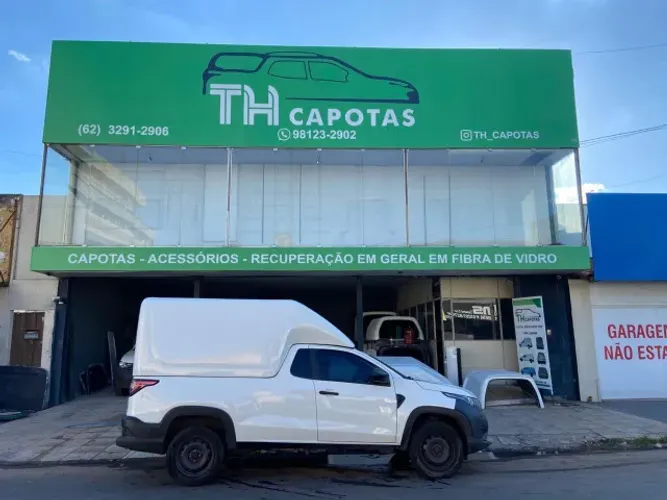 CAPOTA  DE FIBRA  BAU  MEIA TAMPA  STRADA
