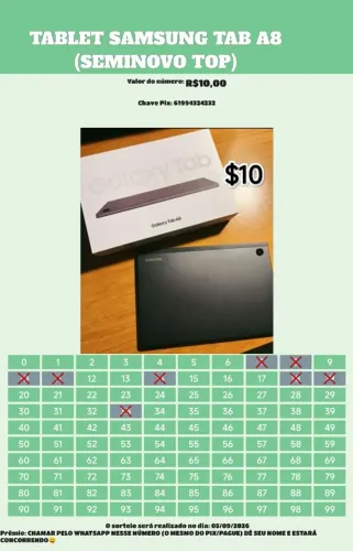 PRÊMIO TABLET SAMSUNG (LEIA A DESCRIÇÃO)