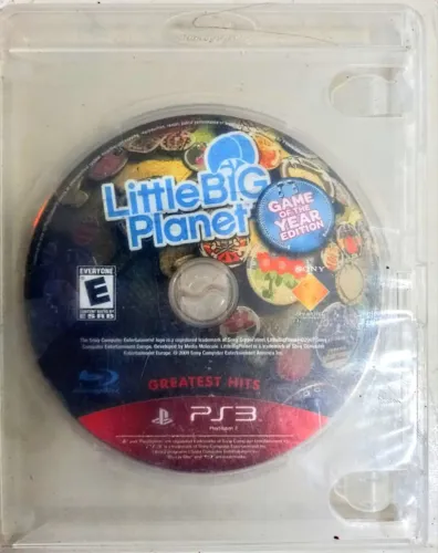 Jogo de videogame Little Big Planet para Sony Playstation 3 (PS3) original 