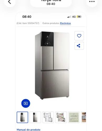 Vendo geladeira nova !!!  
