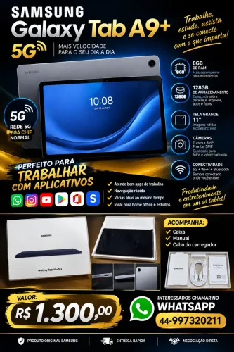 Tablet SANSUNG 9+ 5G