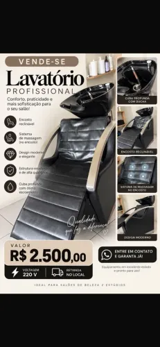 Vendo lavatório de salão de beleza