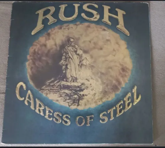 LP disco vinil Rush carres of steel 1975 made in Holland rock internacional radiola som
