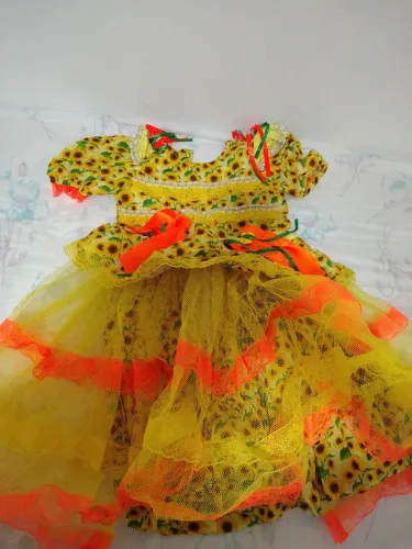 Vestido de São João pra criança 