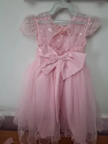 Vestido de festa infantil de um ano