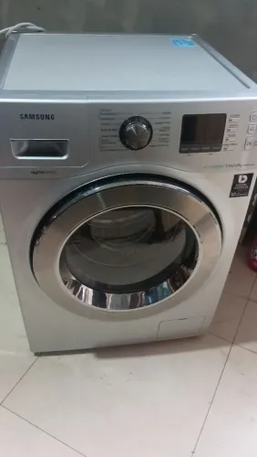 Lava e seca Samsung cinza