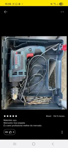 Furadeira BOSCH 16re 850w