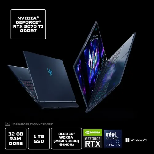 Notebook Gamer Predator Helios Neo 16S IA