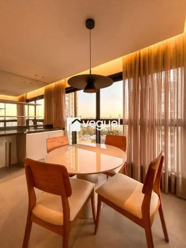 Apartamento mobiliado com 50m² para alugar 1 quarto, 1 suíte no bairro Nova Campinas - Cam