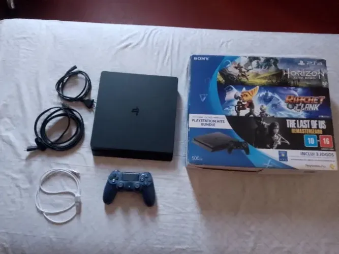 troco ps4 slim desbloqueado por uma tv de 55 4k