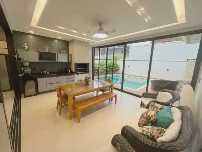 Oportunidade, Casa Térrea, Condomínio Ecopark Bourbon Caçapava, 3 Quartos, Área Gourmet co