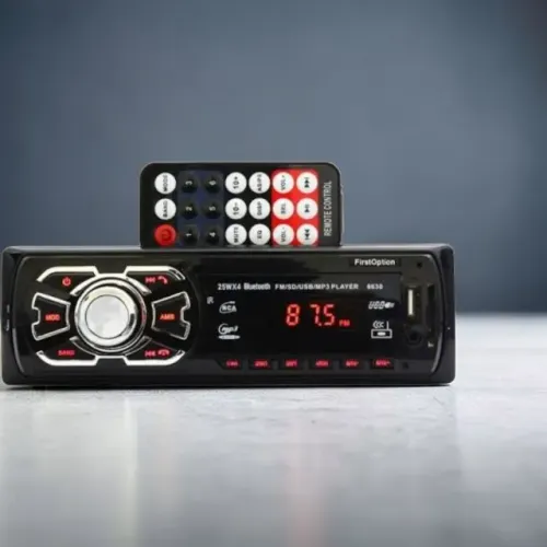 Som de Carro Bluetooth com Rádio FM Integrado