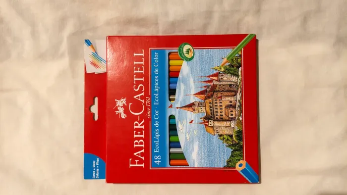 Lápis de cor Faber-Cartell 48 cores