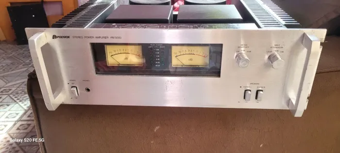 AMPLIFICADOR POLIVOX PM 5.000 FUNCIONANDO PERFEITAMENTE 