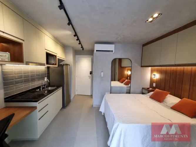 Studio com 1 dormitório para alugar, 25 m² por R$ 5.001,00/mês - Bela Vista - São Paulo/SP