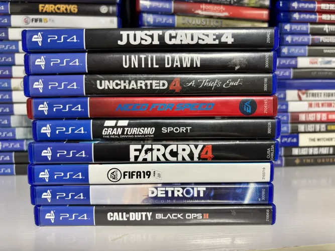 Lote jogos ps4