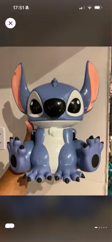 balde de pipoca stitch original disney Cinepolis 