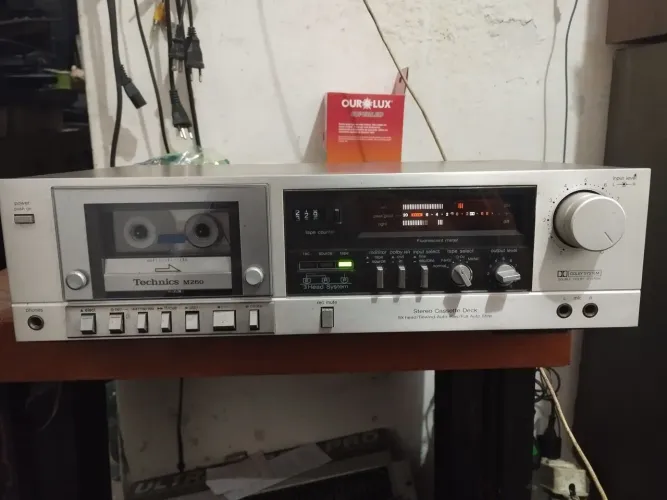 Tape deck 3 cabeças Technics M260