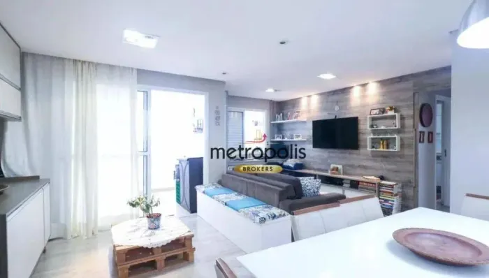 Apartamento à venda, 91 m² por R$ 1.080.000,00 - Barcelona - São Caetano do Sul/SP