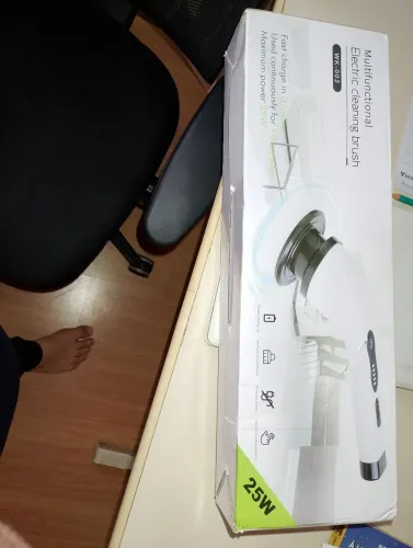 Escova elétrica limpeza 9 em 1 nova