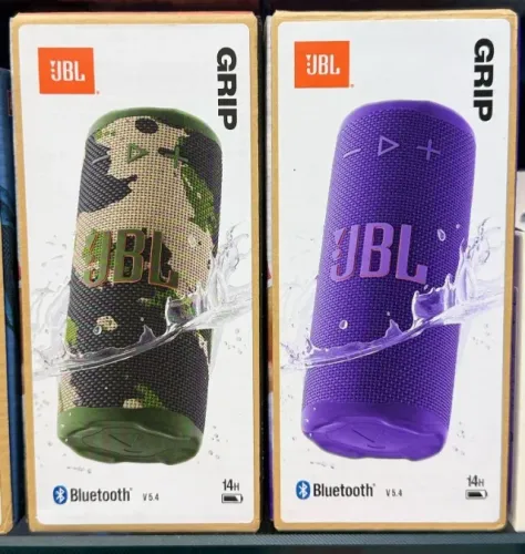 JBL Grip Azul, Branca, Camuflada, Preta e Roxa  R$ 599,00 NOVO NA CAIXA