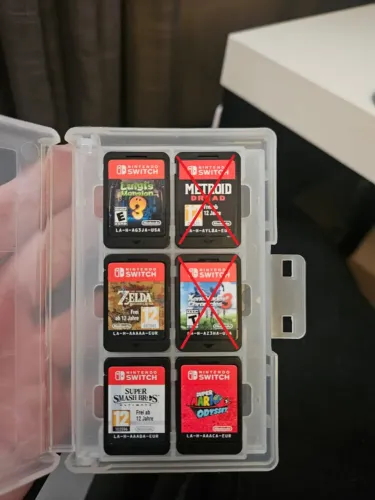 Jogos Switch Originais - Zelda BOTW, Mario Odyssey, Smash, Luigi 3, Metroid, Xenoblade
