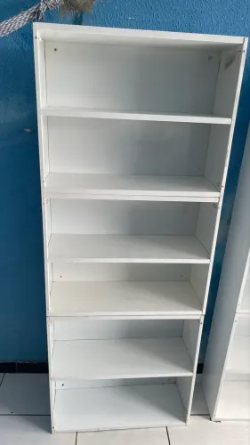 Estante multi uso de aço usada 250$