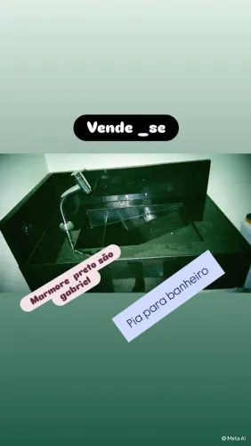 Pia para banheiro em excelente estado para uso