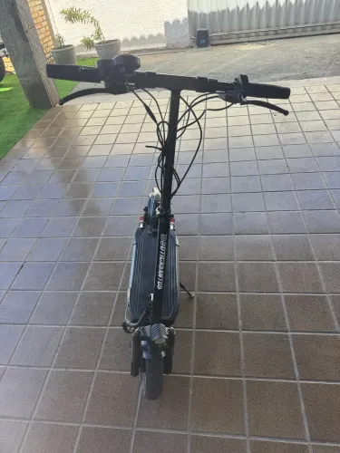 Patinete elétrico com amortecedor para offroad