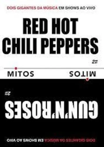 DVD Red Hot Chili Peppers and Guns'N'Roses