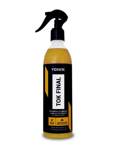 Cera Carnauba Tok Final Líquida 500ml Vonixx Brilho Proteção