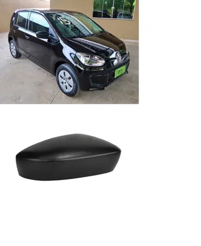 Capa do retrovisor moldura Aplique Preto vw up sem pisca valor unitario