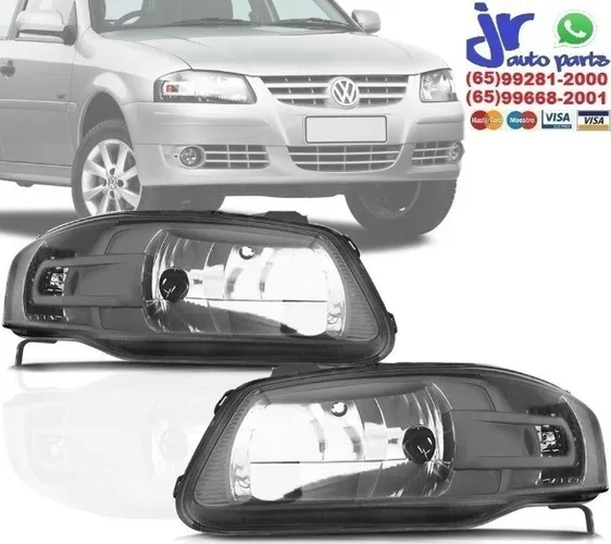 Par Farol Gol G4 2006 2007 2008 2009 2010 2011 2012 2013 2014 Máscara Negra
