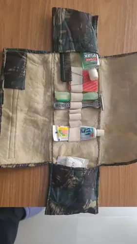 Kit Higiene para acampamentos.