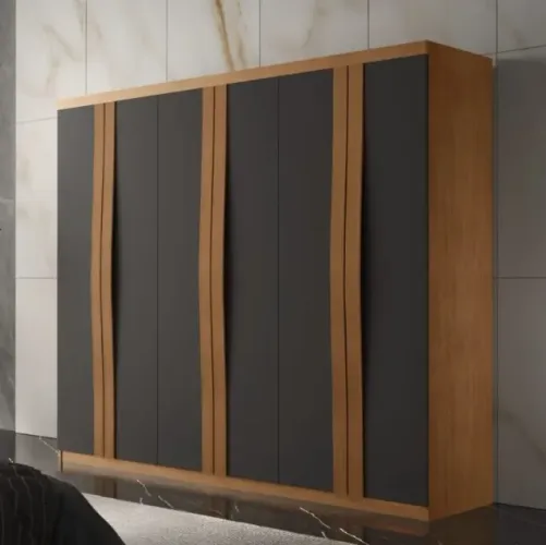Guarda-Roupa 6 Portas Grécia, 1,80 cm