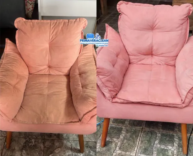 Primavera clean- higienizar o seu estofado é Cuidar da sua Saúde!