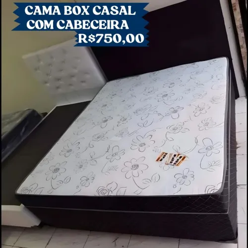 ? Cama Box Casal mais Cabeceira 750,00 frete grátis ?