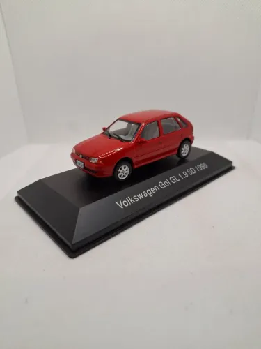 Miniatura Volkswagen Gol Gl 1.9 SD - Escala 1/43 - Coleção Argentina