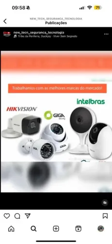 Kit de Câmeras de Segurança - Hikvision, Intelbras e Giga