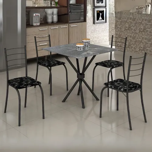 Mesa 4 Cadeiras Lírio tt54