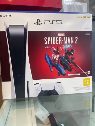 Playstation 5 com leitor Spiderman 2 - Loja Física