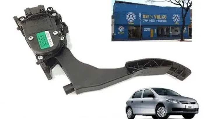 Pedal Acelerador Eletrônico Gol G5 2010, 2011, 2012, 2013 precisa do código