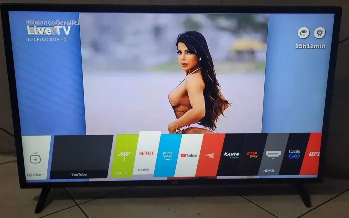 Tv smart LG 43 polegadas webos 3.5